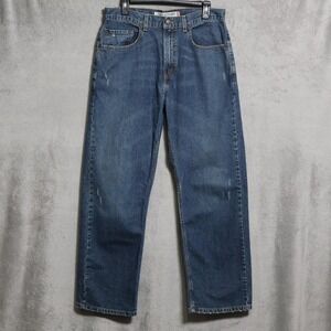 Y2K Levis 569 Jeans Mens 32x30 Blue Loose Straight Baggy Wide Skater Denim 2006